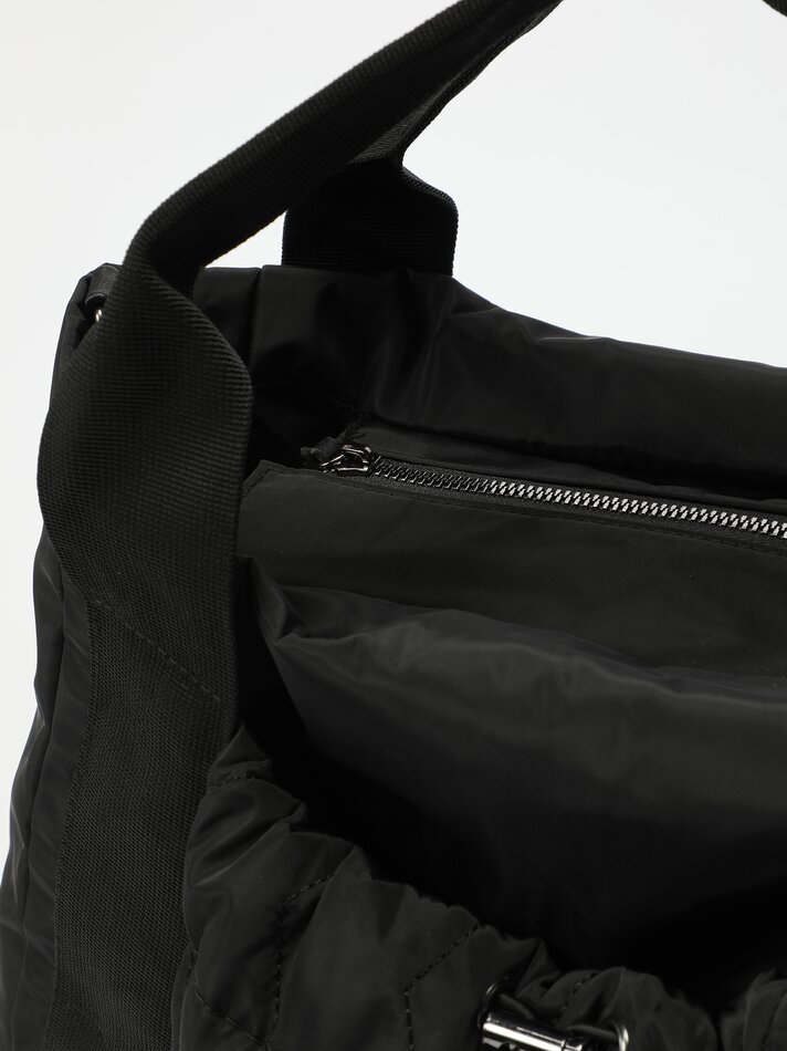 Maxi shopper bag - Preto