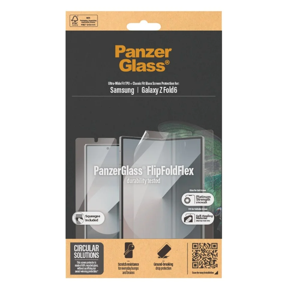 PanzerGlass - Skærmbeskyttelse - Samsung Galaxy Z Fold6 - Glass & Film