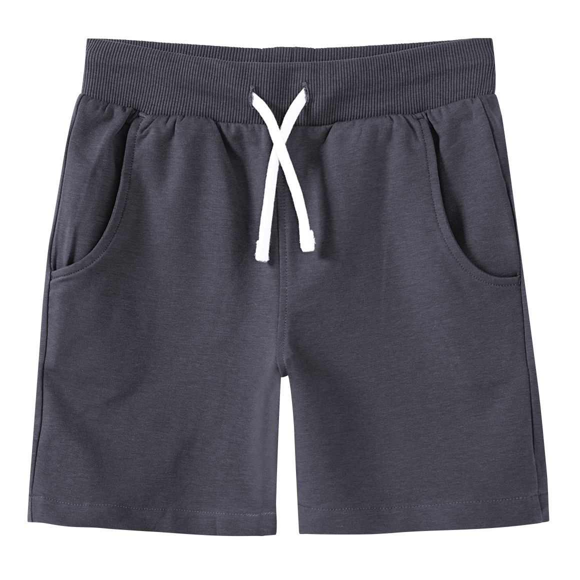 Famy 2 Jungen Joggingshorts im Set grün / dunkelgrau