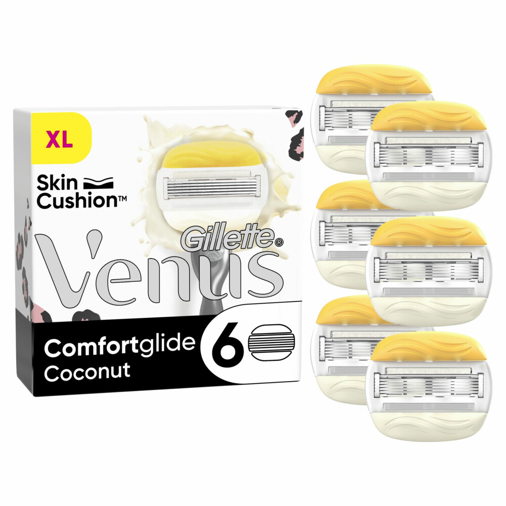 Gillette Venus Scheermesjes Venus ComfortGlide Coconut Leopard6 stuks