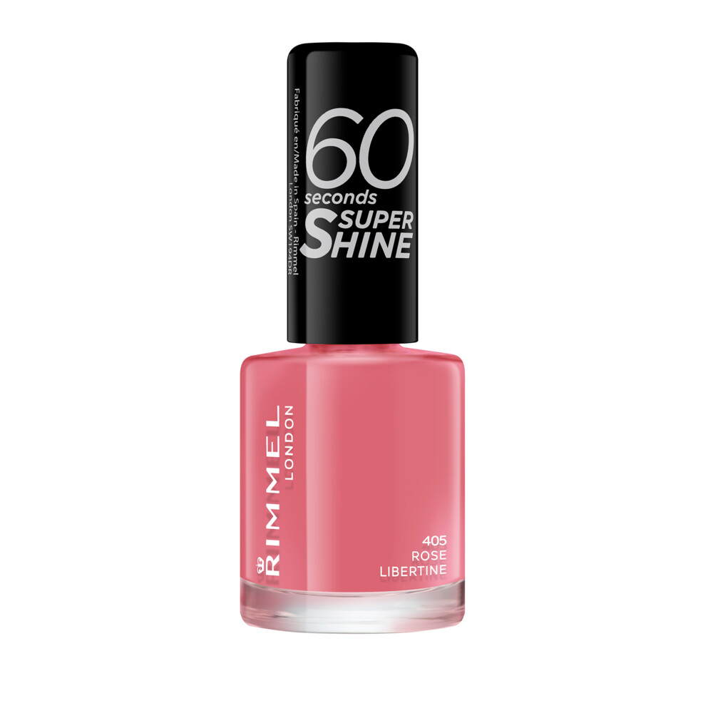 Rimmel Nagellak 60 Seconds SuperShine 405 Rose Libertine8 ml
