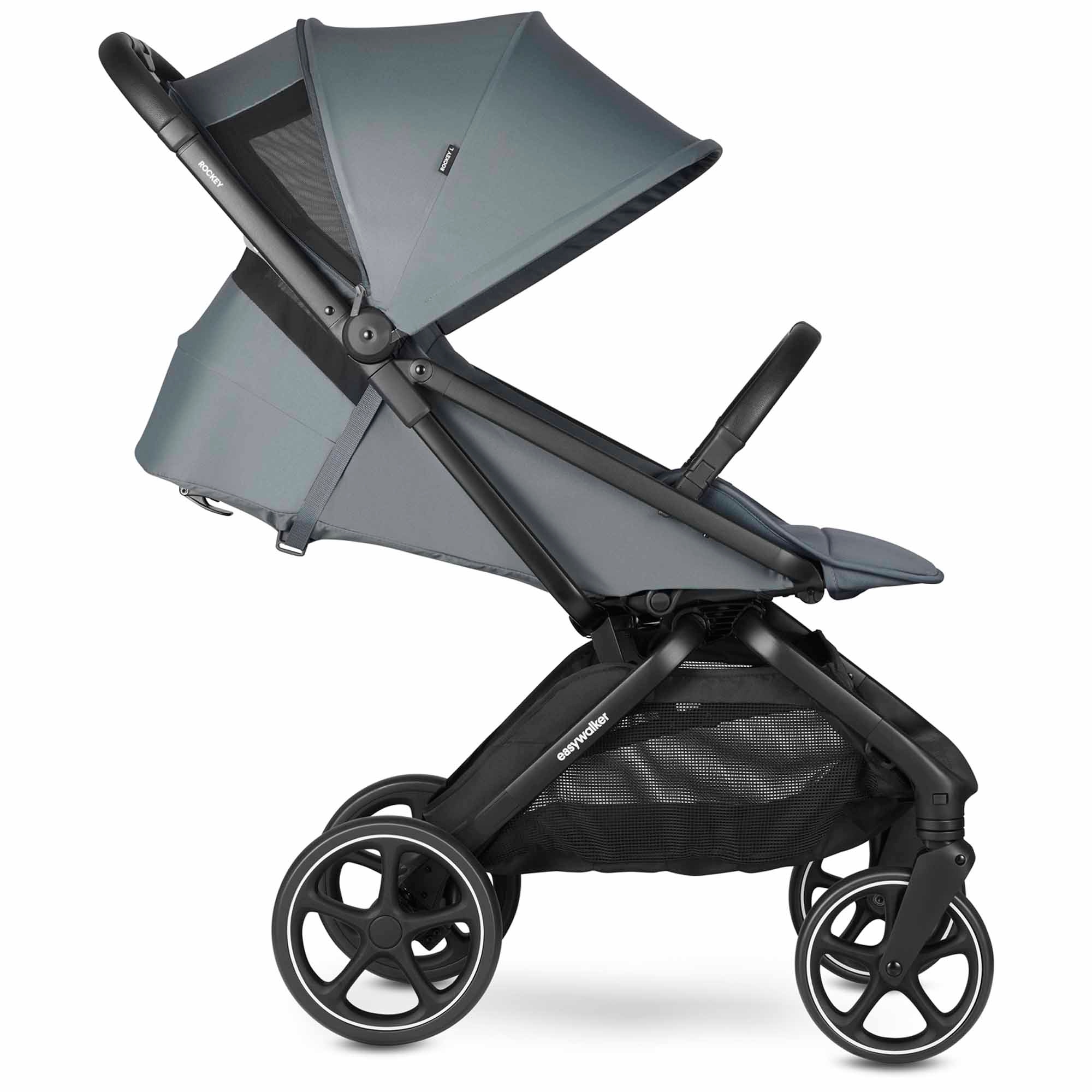 Easywalker Rockey L Smooth Grey - buggy's - Prénatal