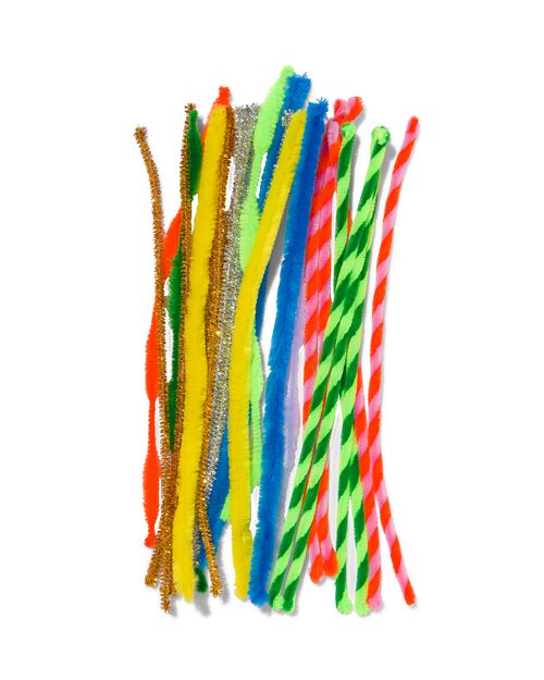 40 fils chenille assortis