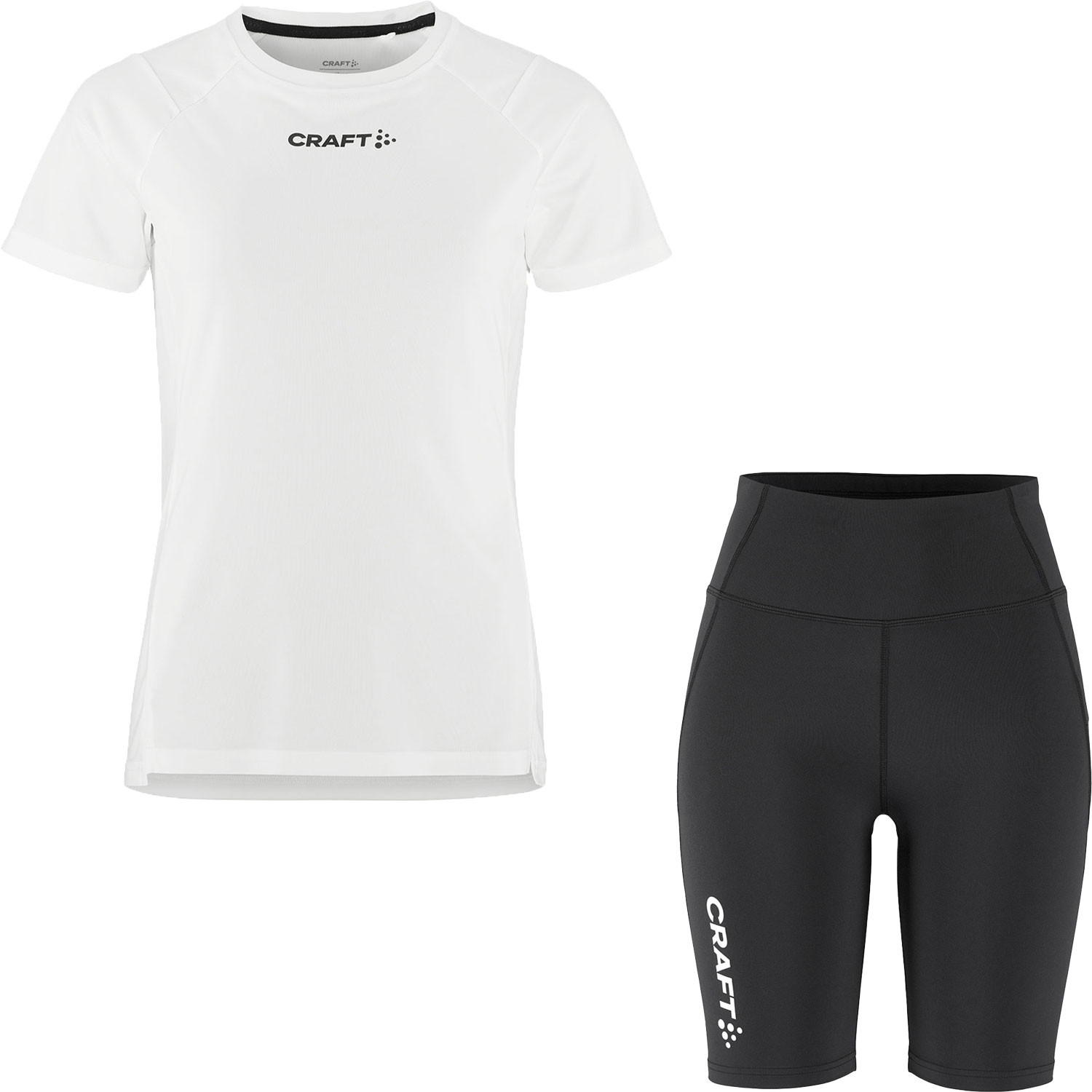 Craft Shirt Korte Legging Set Dames