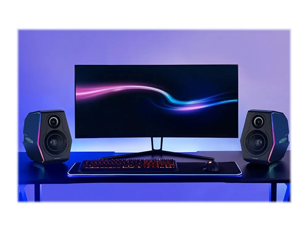 Edifier G5000 - Højttalere - til PC - trådløs - Bluetooth - USB - 88 Watt (Total)