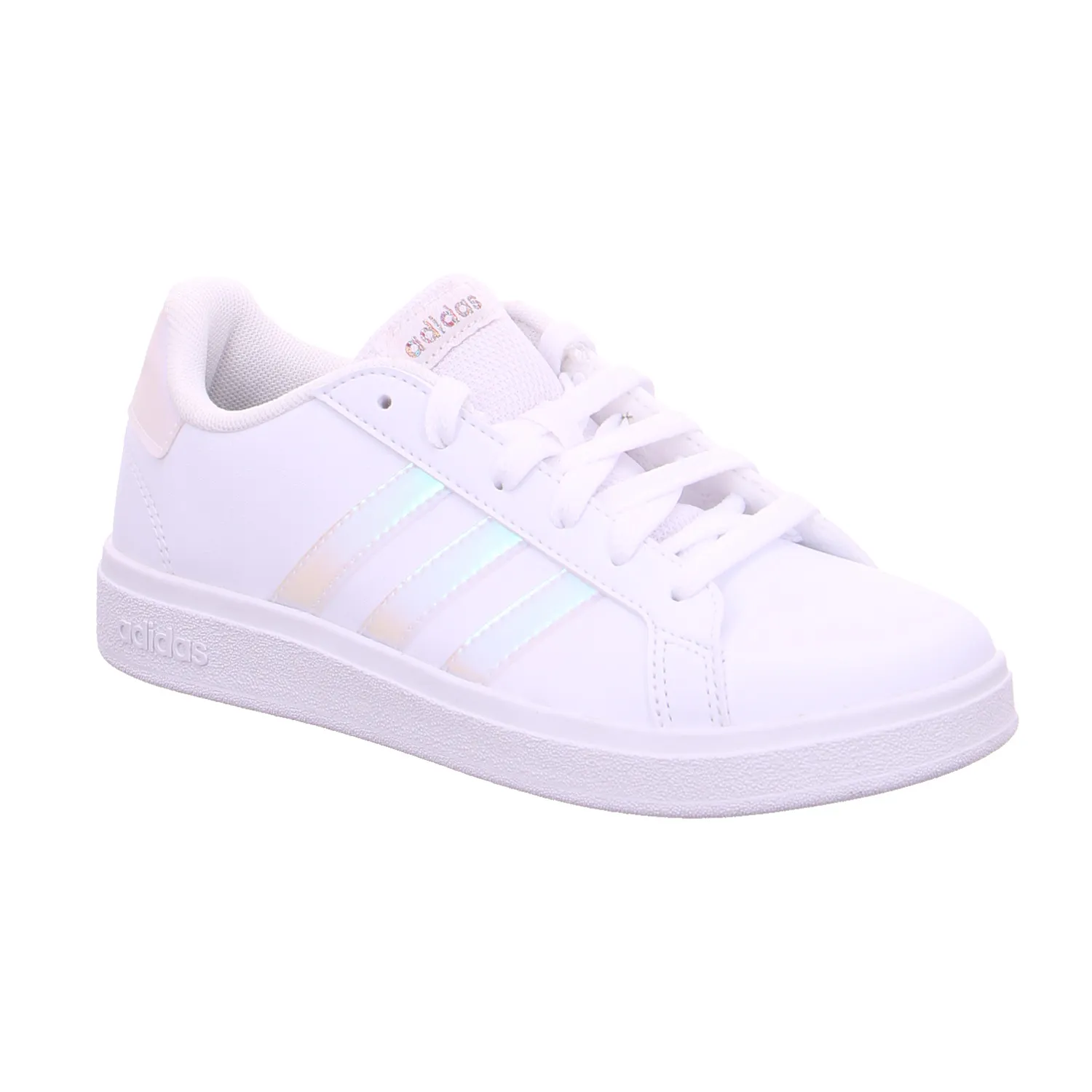 ADIDAS Kinder Sportschuh Weiss Lederimitat