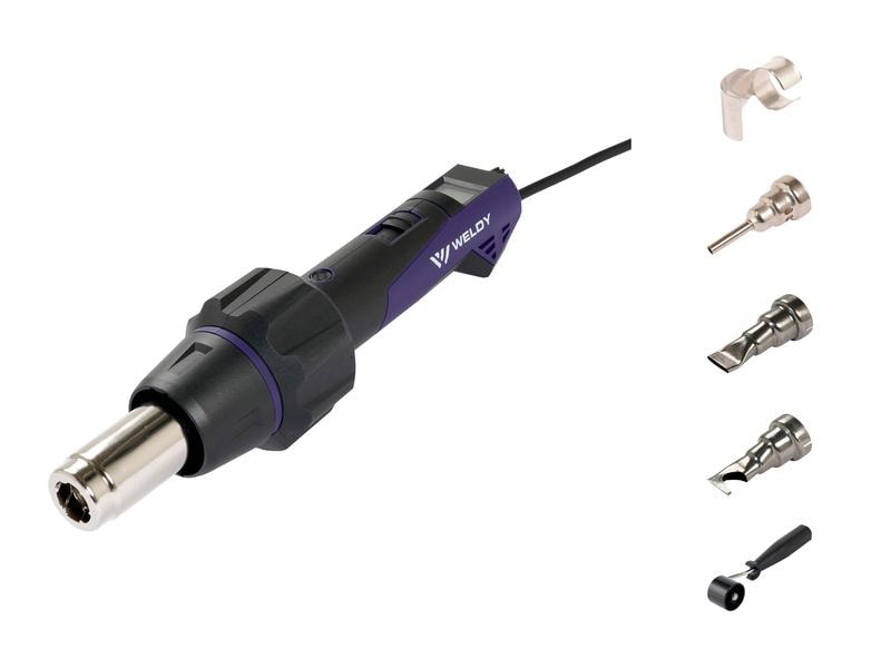 Weldy Heissluftgebläse HT 530-A Universal Set Set zur universellen Kunststoffbearbeitung