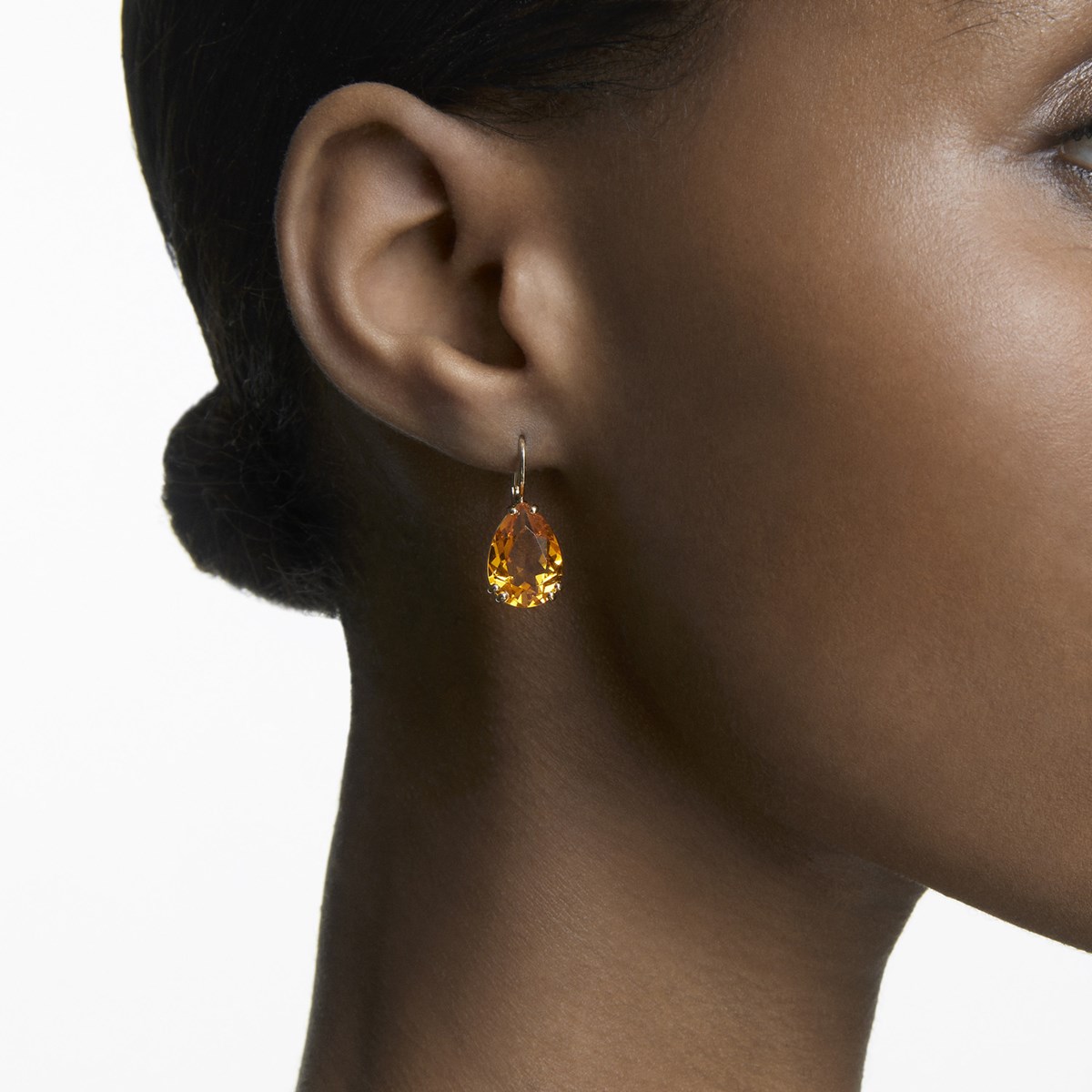 Boucles d'oreilles Swarovski Millenia dorées