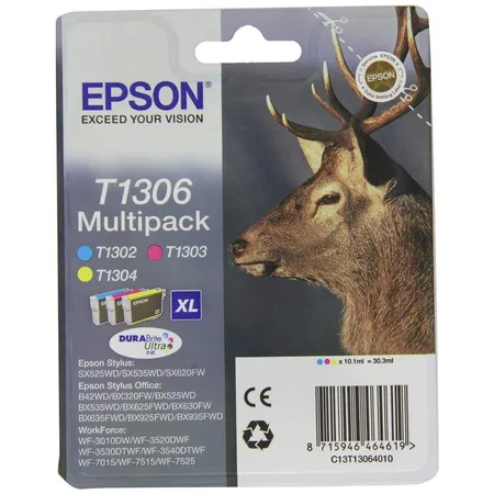 Druckerpatronen Epson T1306 Multipack, 3-farbig