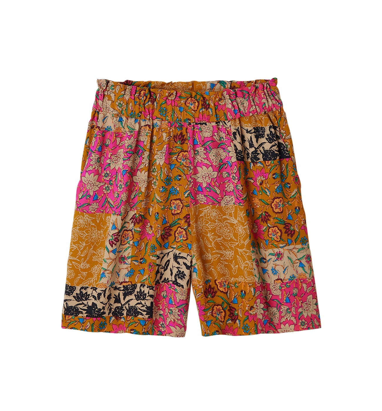 Short fluide imprimé Femme - Imprimé multicolore