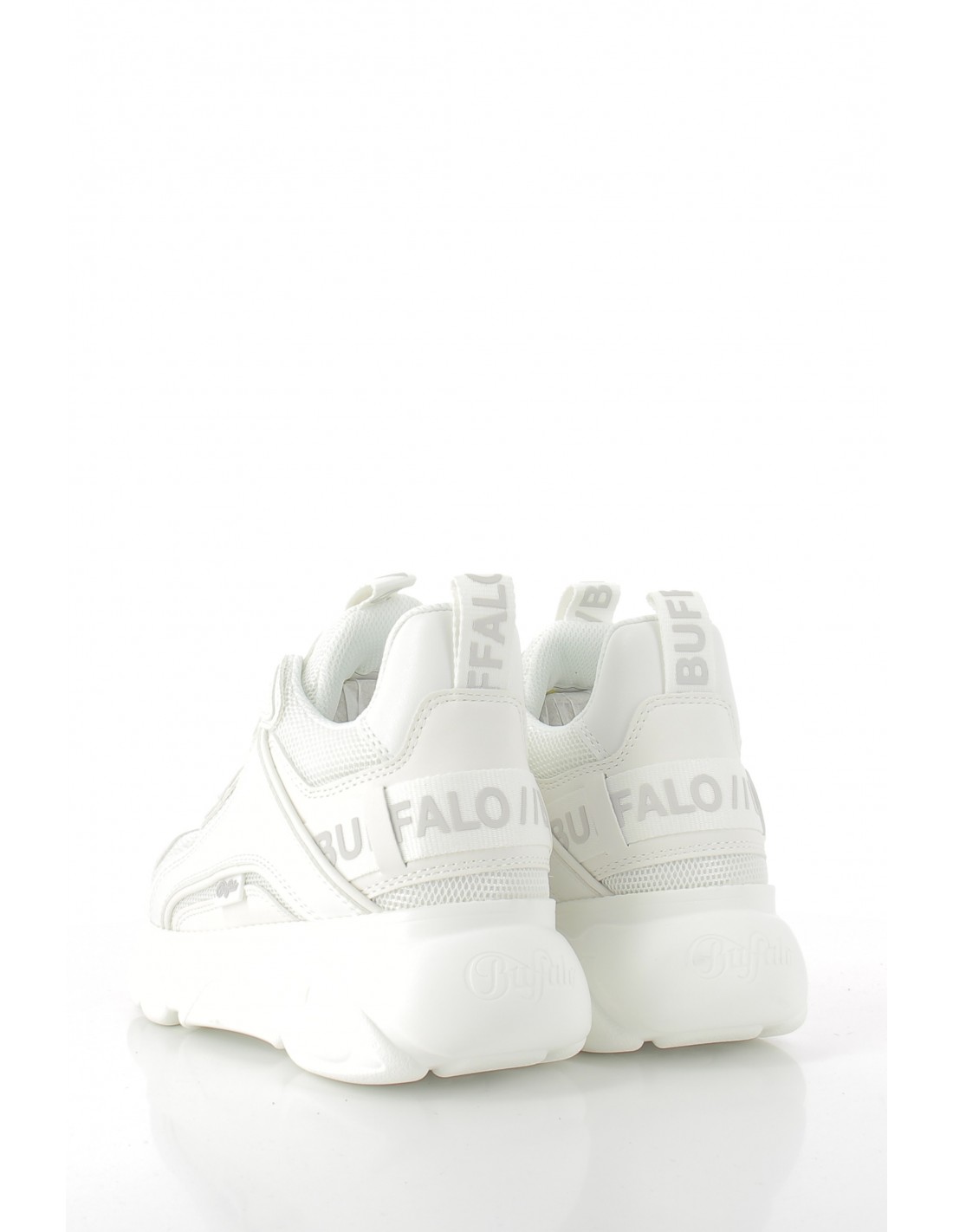 buffalo Baskets compensées Femme cld chai blanc