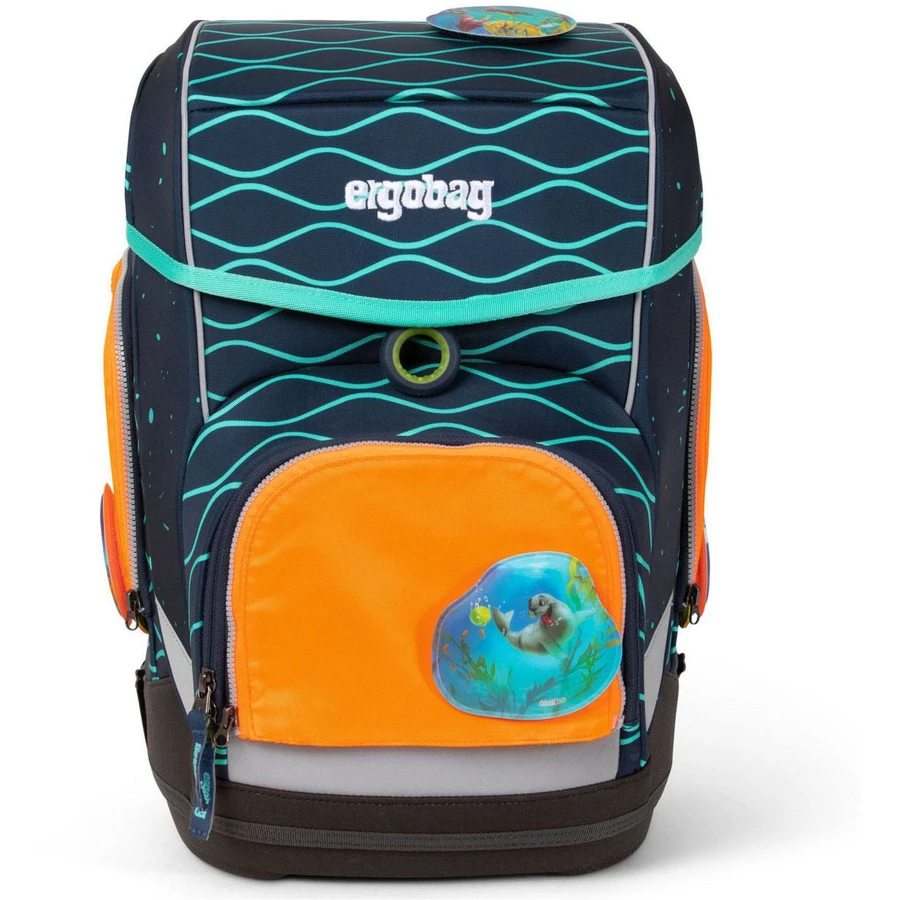 Ergobag Zubehör Pack  Cubo light - Sicherheitsset 3tlg. orange (2021)