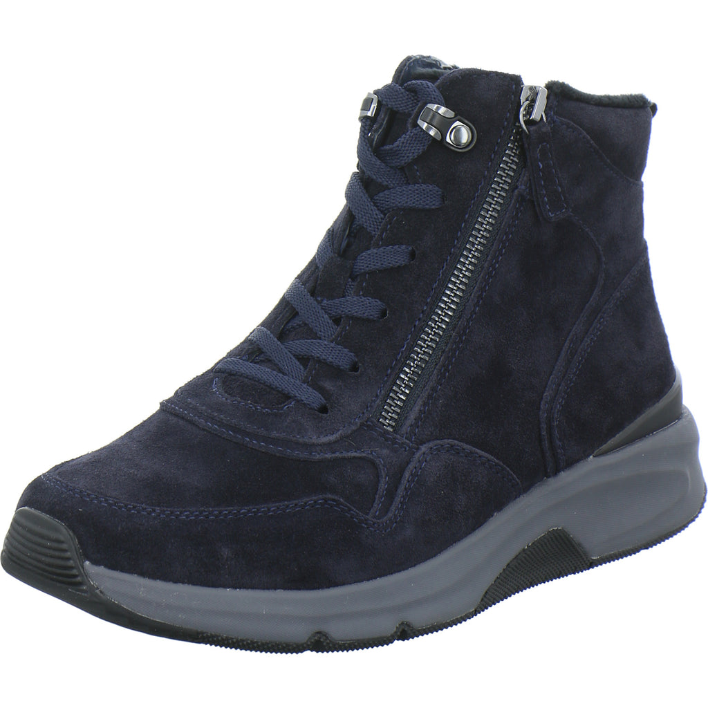 Gabor Comfort Stiefel Damen Rolling Soft Dunkelblau