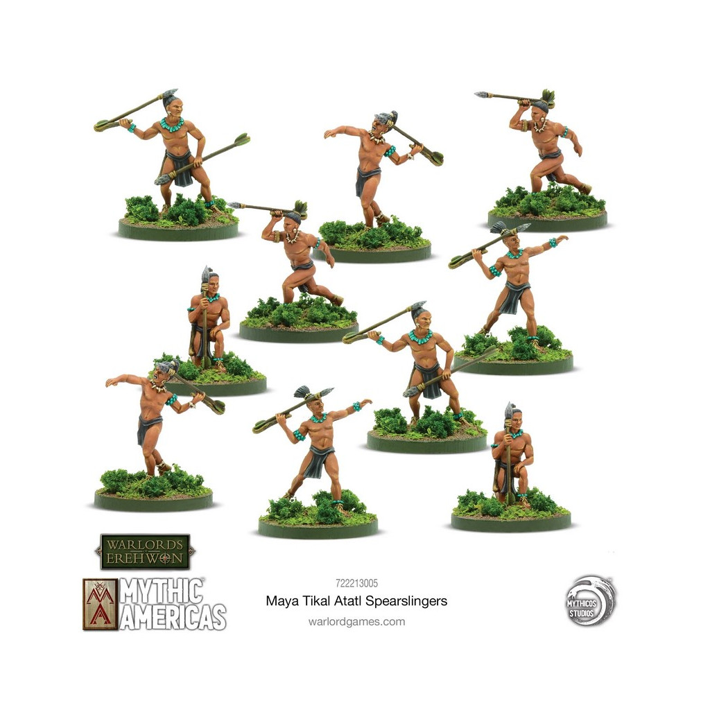 Mythic Americas - Maya Tikal Atlatl Spearslingers