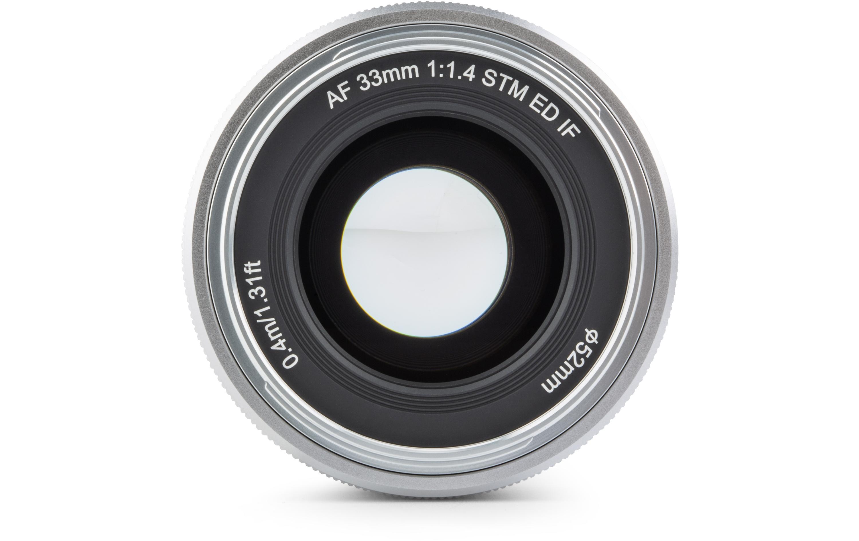 Festbrennweite AF 33mm F/1.4 – Fujifilm X-Mount<br>Festbrennweitenobjektiv mit hoher Lichtstärke und STM-Autofokusmotor