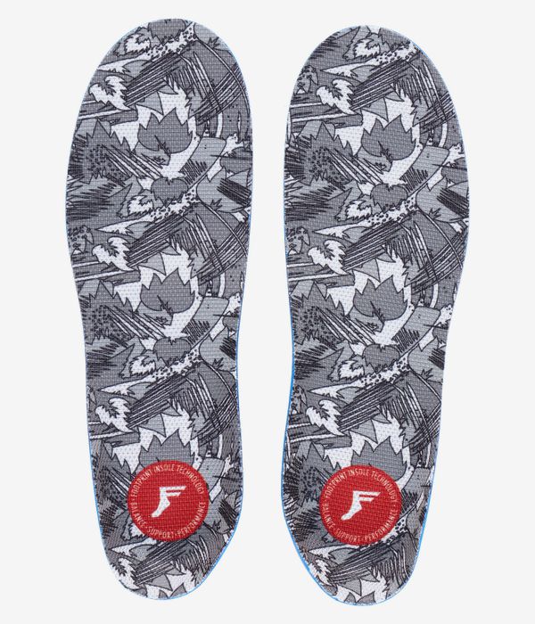 Footprint Camo King Foam Orthotics Fluid X Pro Einlegesohlen (white)