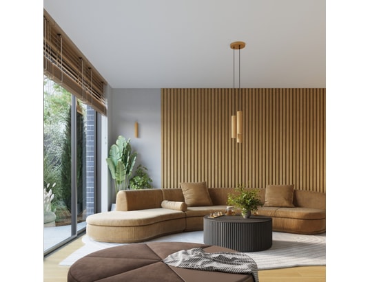 SOLLUX LIGHTING - Applique karbon 10 or