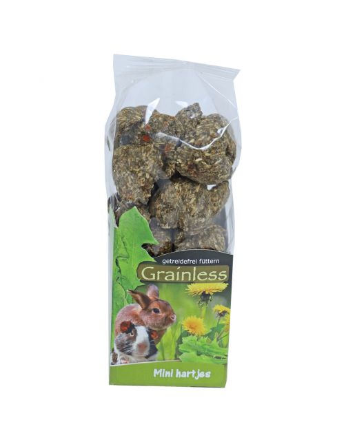 Jr Farm Grainless Mini Hartjes - Knaagdiersnack - 3.6 x 5.7 x 19 cm 150 g
