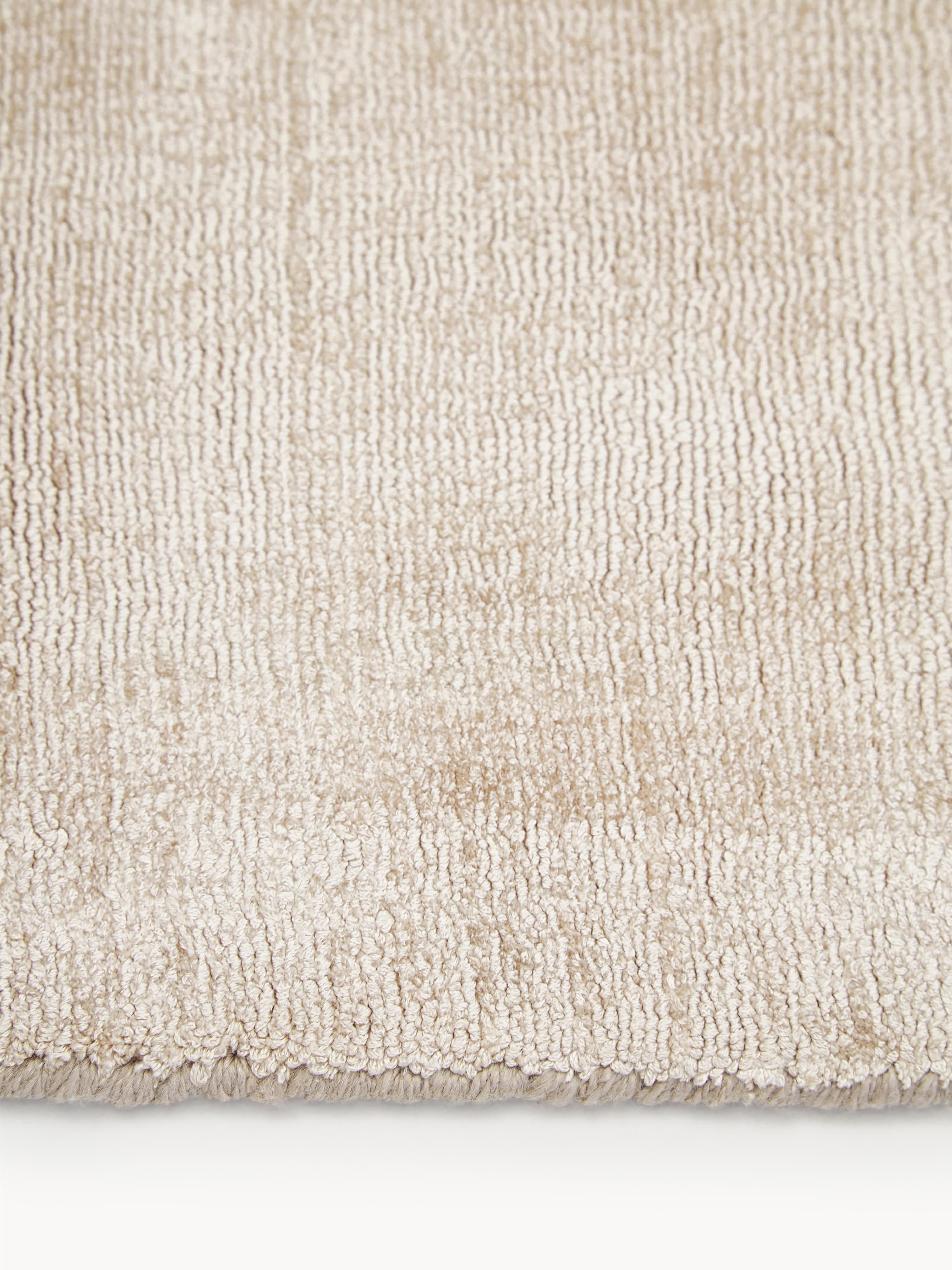 Handgeweven viscose loper Jane