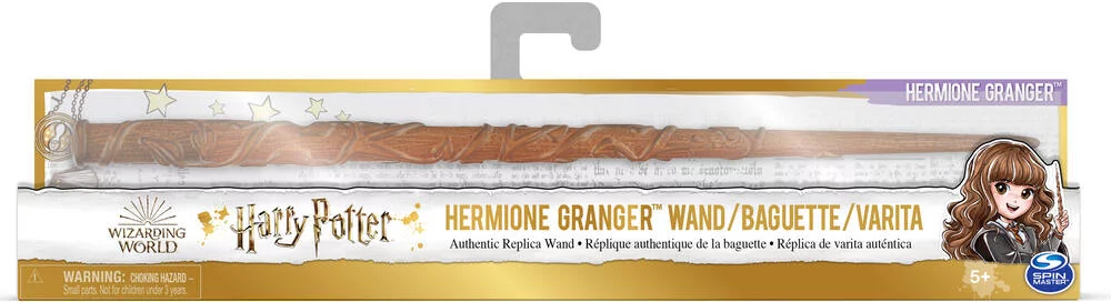 HARRY POTTER -  WIZARDING WORLD - HERMIONE GRANGER -BAGUETTE MAGIQUE