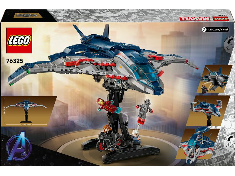LEGO® Marvel Avengers: Age of Ultron Quinjet 76325 Marvel Super Heroes Spielset