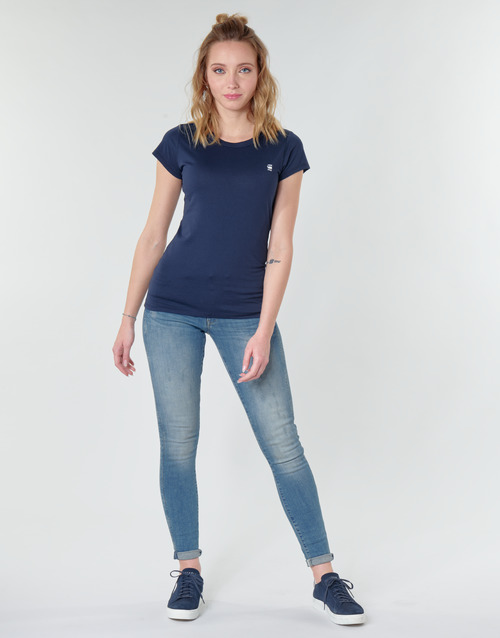 G-Star Raw - MIDGE ZIP MID SKINNY WMN Azul