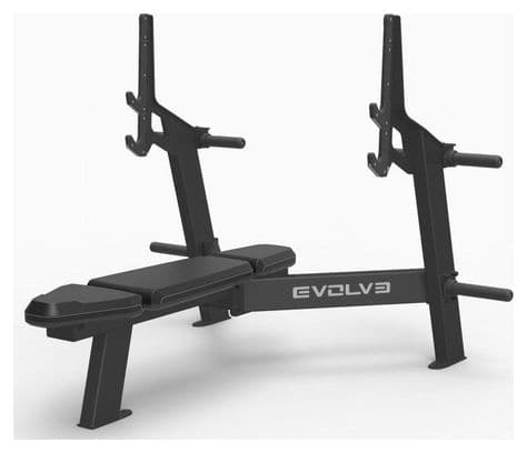 Banc olympique presse de poitrine avec support pour haltères - Evolve Fitness EC-509 -