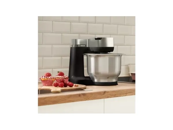 Bosch MUM Serie 2 MUMS2VM00 - Køkkenmaskine - 900 W - sort/ sølv