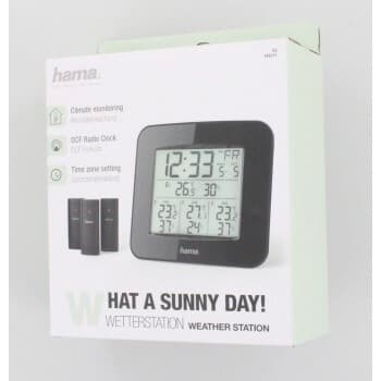 Hama Väderstation EWS-Trio 3x Sensor Svart