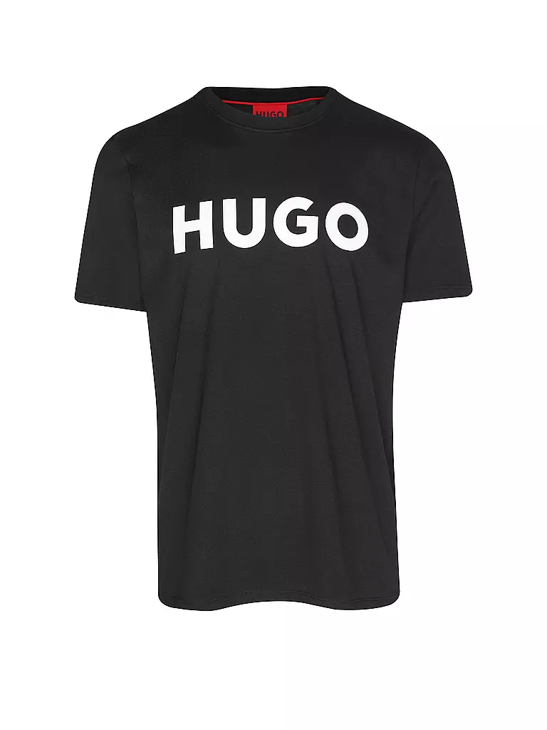 HUGO T-Shirt DULIVIO schwarz