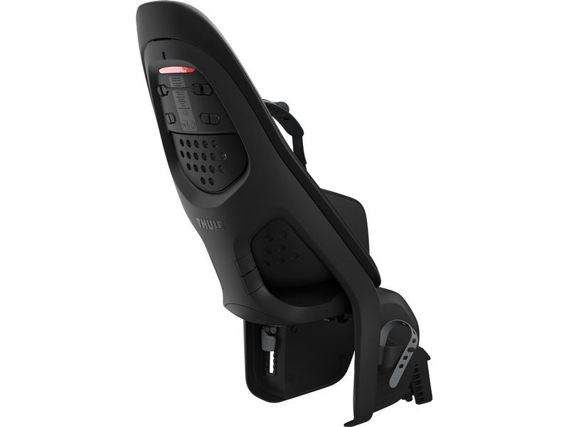 Thule Fahrradkindersitz Yepp 2 Maxi (RH) Midnight Black Velo-Kindersitz zur Rahmenmontage