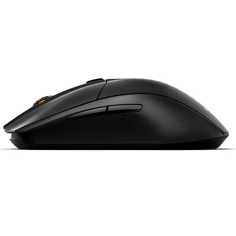 SteelSeries Rival 3 Wireless - mus - 2.4 GHz, Bluetooth 5.0 - mat sort
