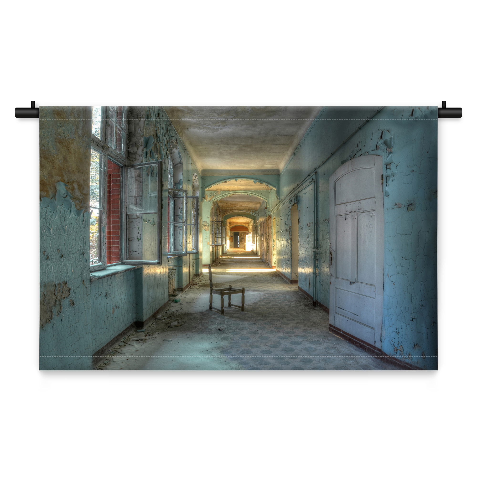Wandkleed Gang Hospitaal 180 x 120 cm