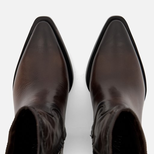 Linea Zeta Cowboylaarzen bruin Leer
