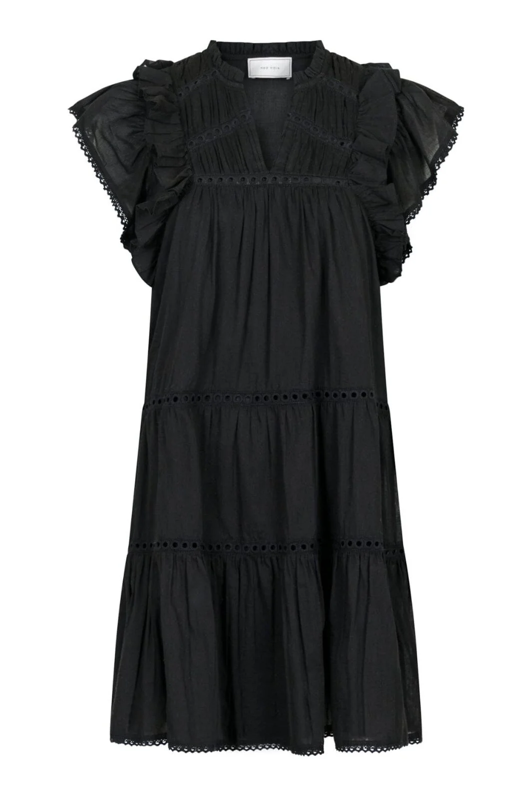 Neo Noir Jamma S Voile Dress black