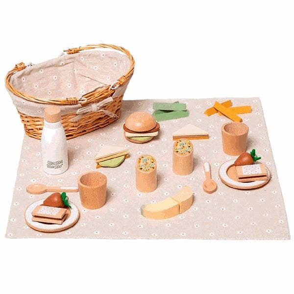 Køb MaMaMeMo Wooden - Picnic Sæt