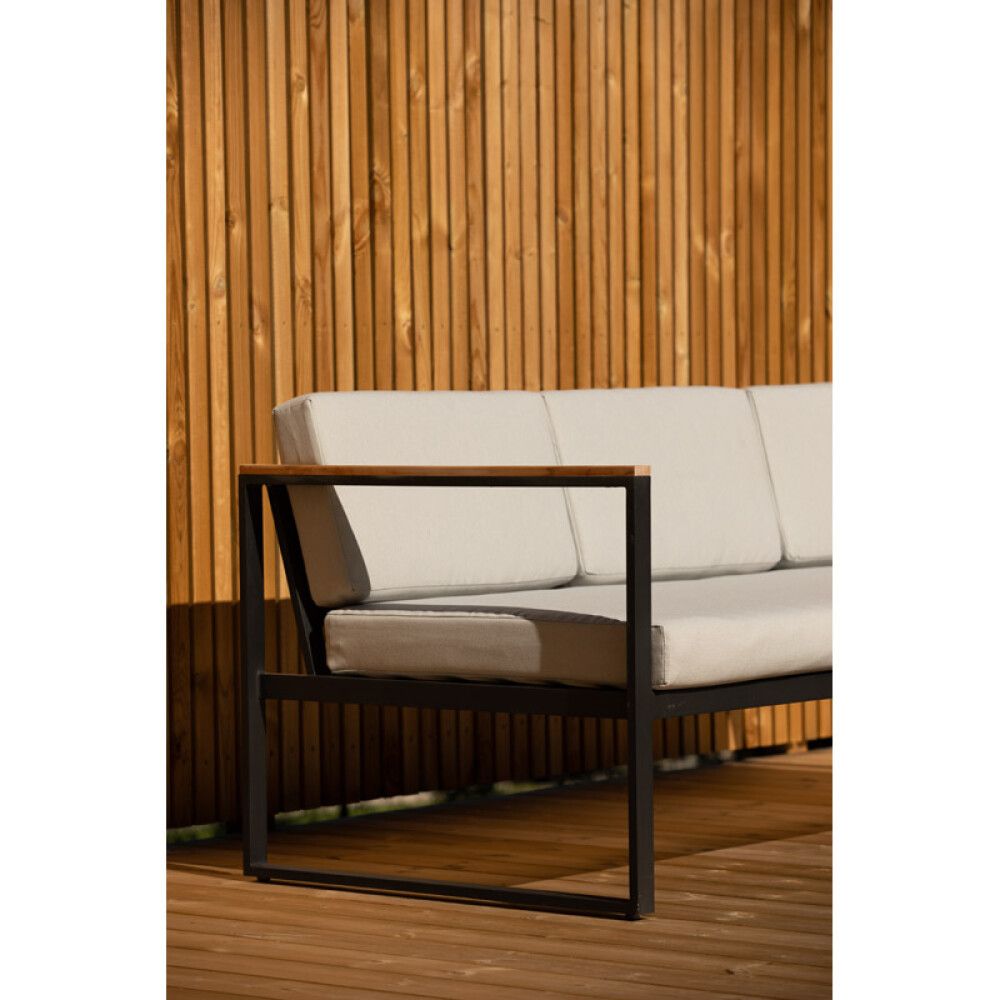 SOFAGRUPPE SENSUM HASSELUDDEN TEAK SVART