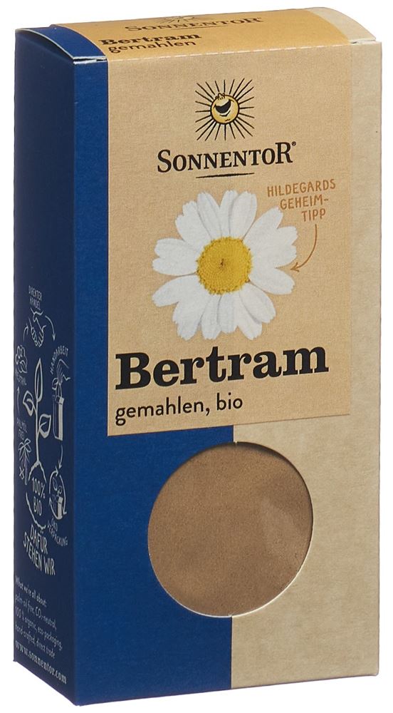 SONNENTOR Bertram<br>40 g, Beutel, gemahlen BIO