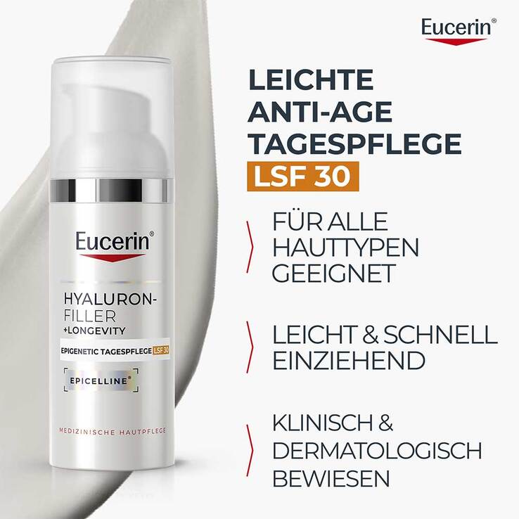 Eucerin Anti-Age Hyaluron-Filler Epigenetic LSF 30, 50 ml