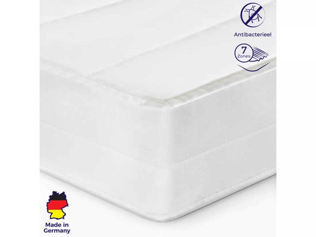 Matelas soutien ferme - Matelas 7 zones housse lavable - Matelas 160x200
