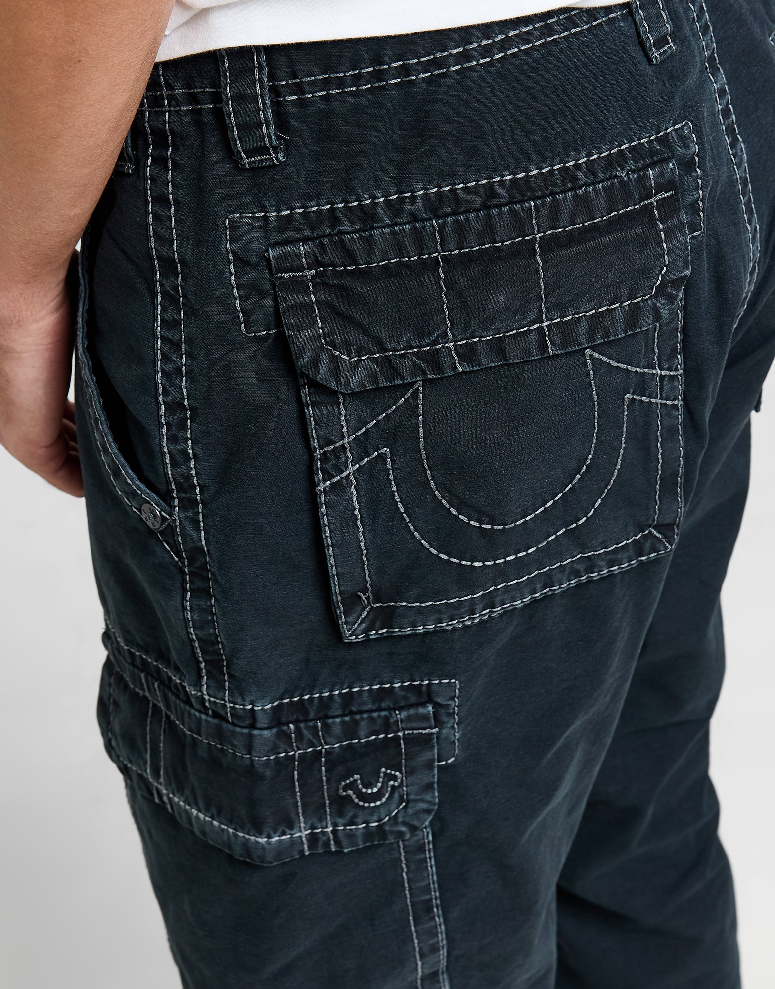 True Religion Pantalon Cargo Stitch Homme