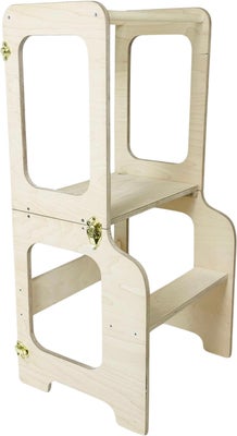 Family-scl 4-in-1 Læringstårn, Wood