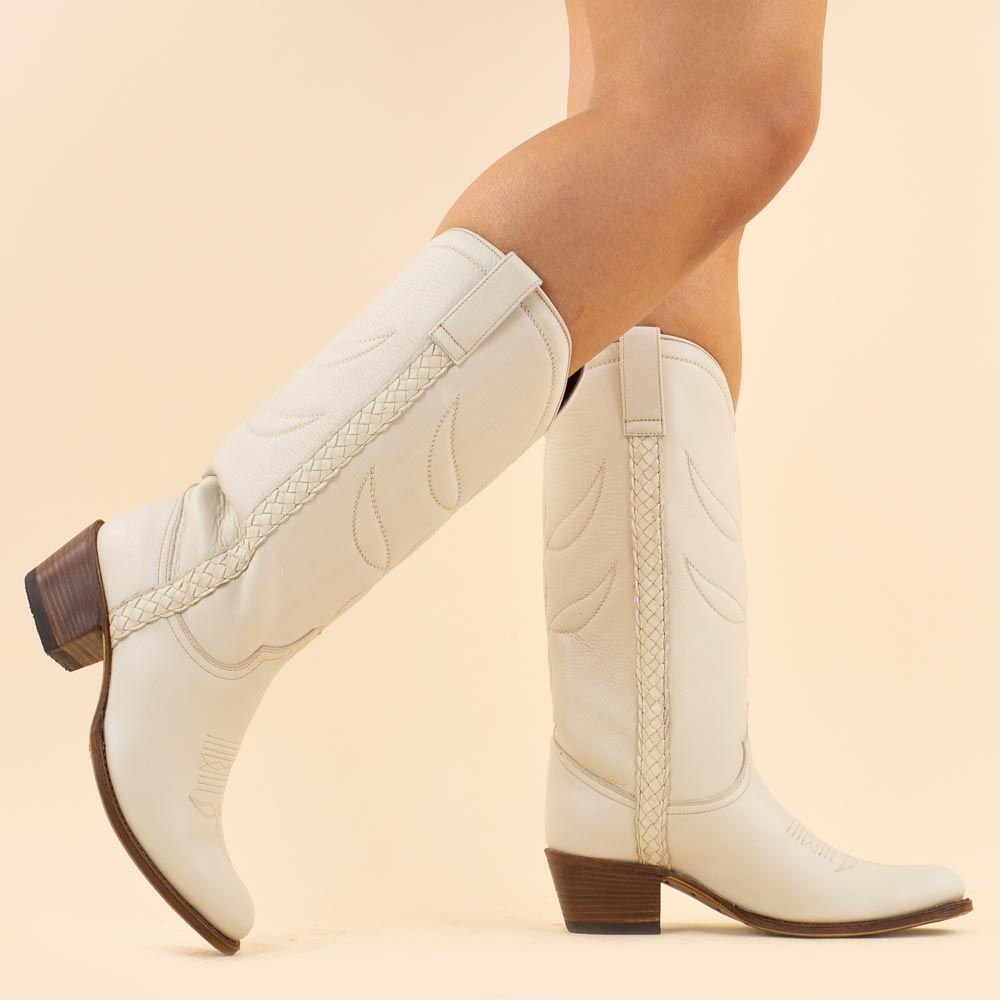 Sendra 12295 cowboyboots Avorio