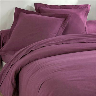 Linge de lit en flanelle unie Lauréat