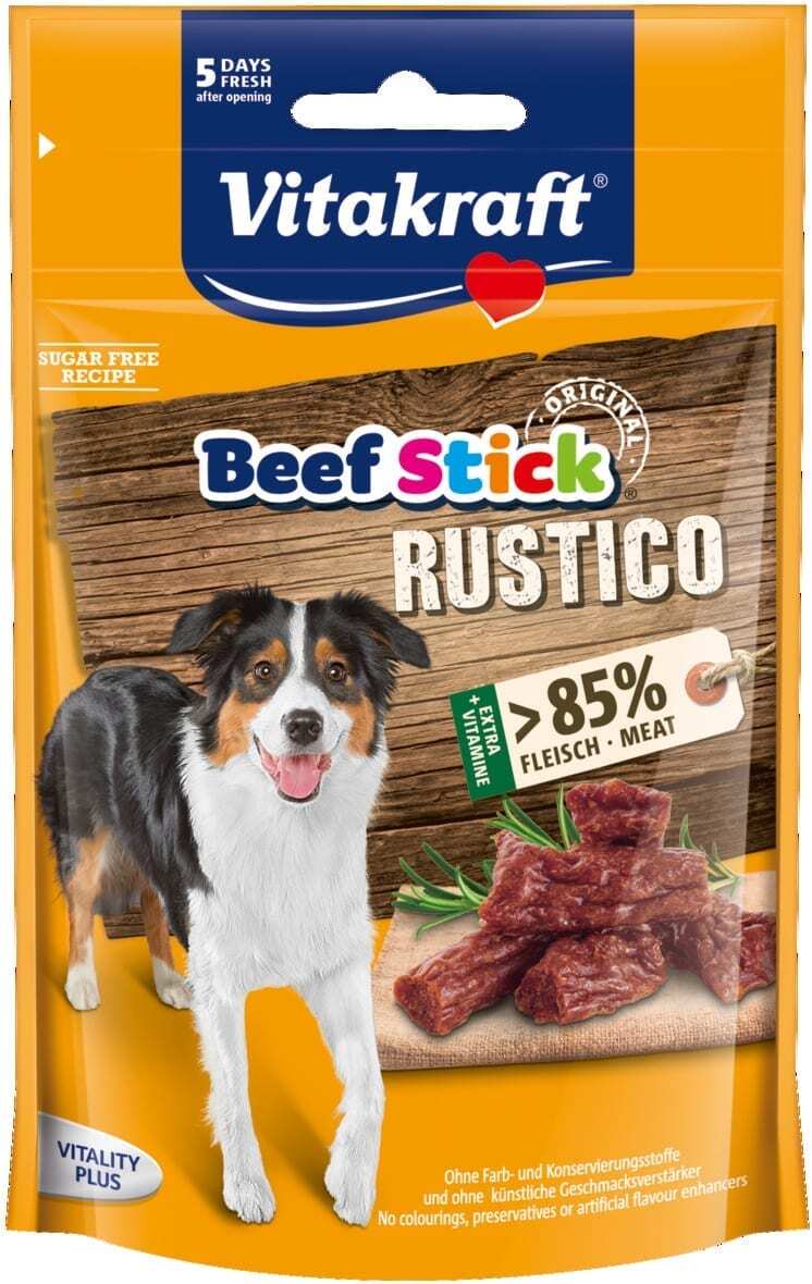 Vitakraft hondensnoepjes Beef Stick Rustico rund 55 g