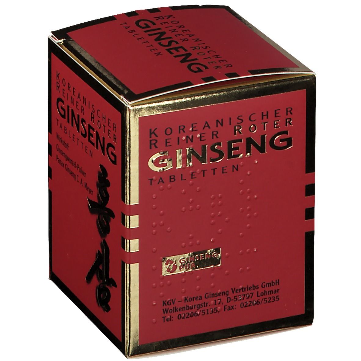 Roter Ginseng Tabletten 300 mg