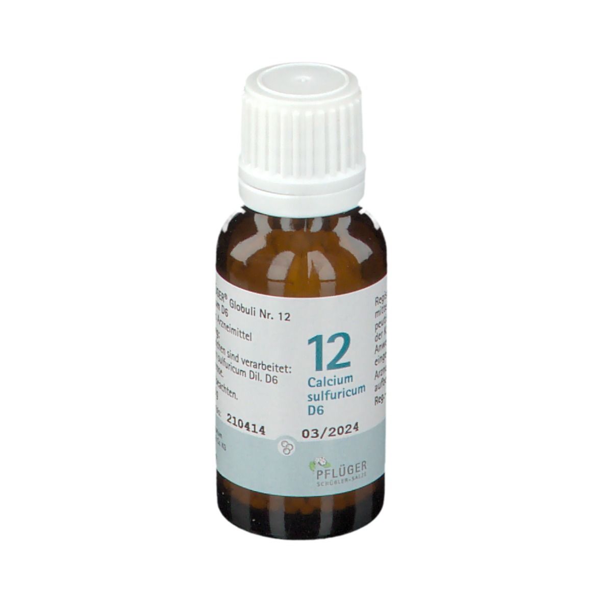 BIOCHEMIE PFLÜGER® Nr. 12 Calcium sulfuricum D 6