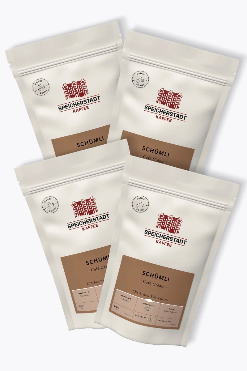 Speicherstadt Schümli Café Crème Vorteilspaket 2kg