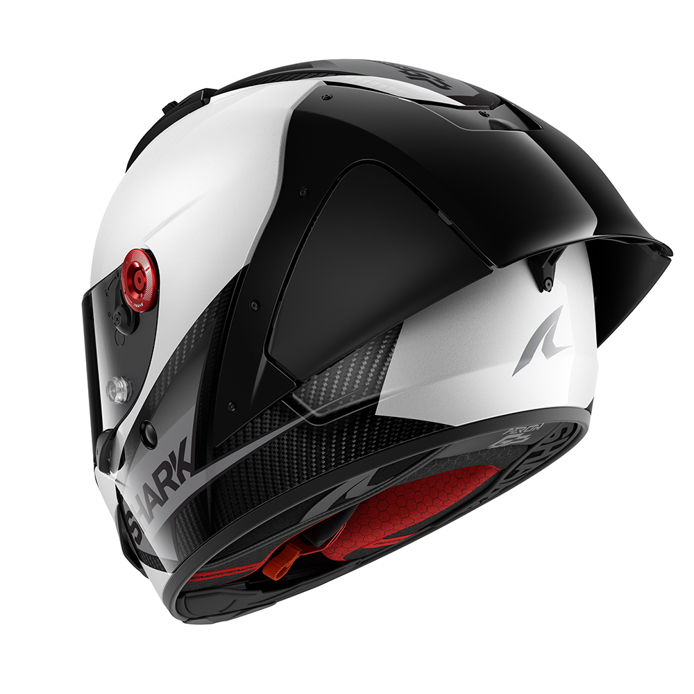 Shark - Casque Aeron GP Blank SP Blanc brillant