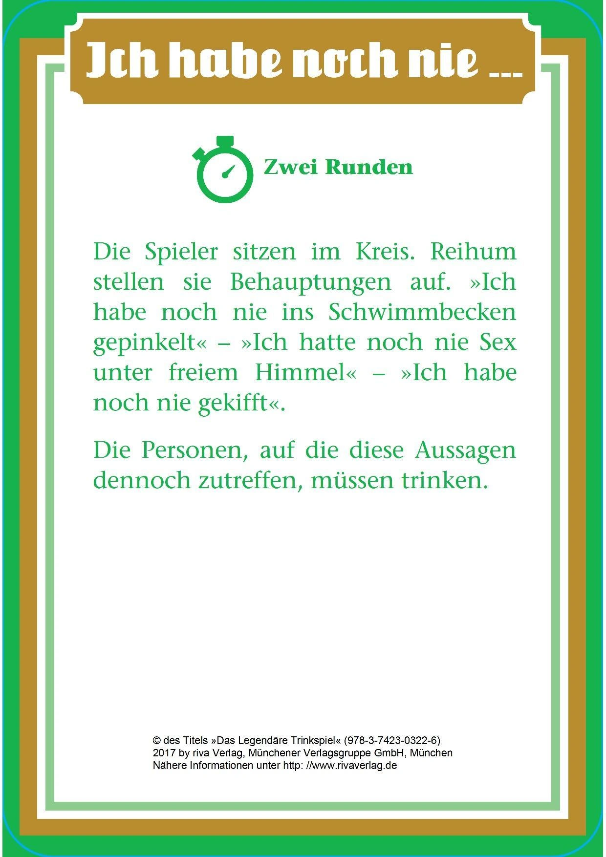 Das legendäre Trinkspiel (Spiel)